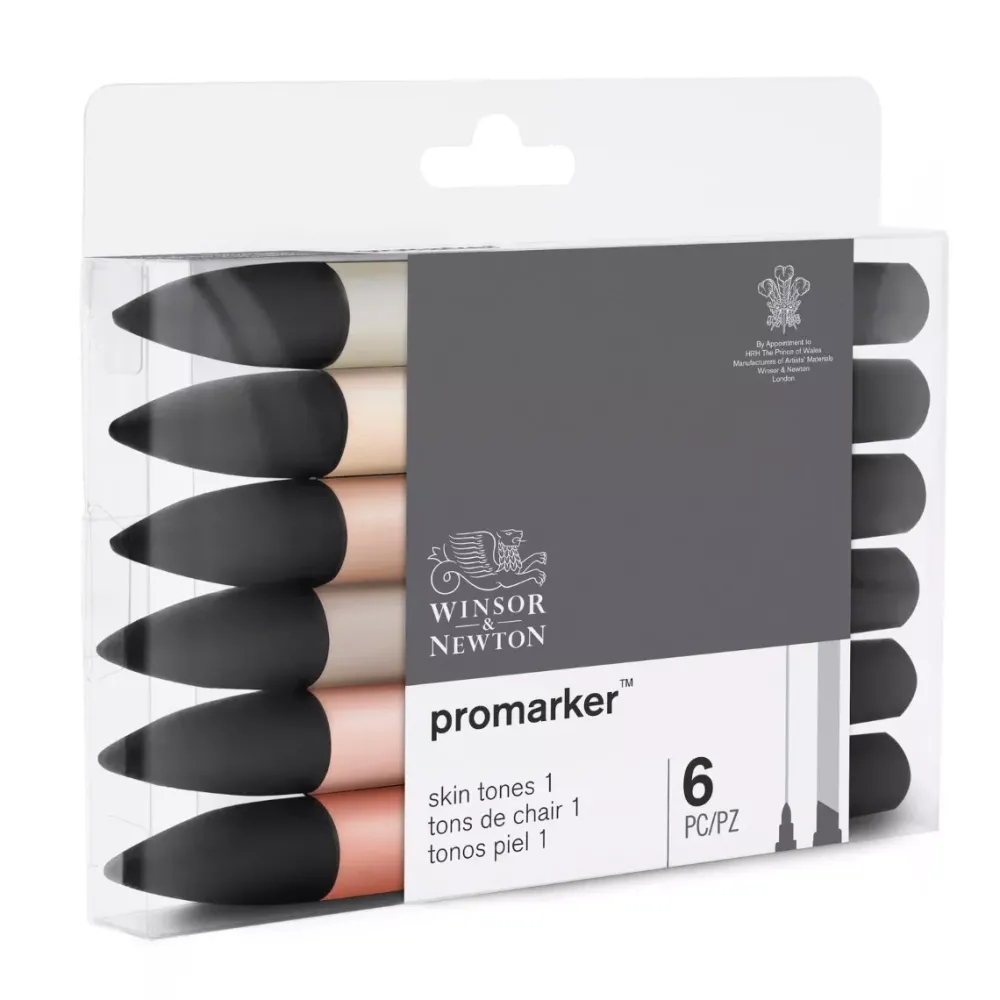 Clearance Set de 6 Rotuladores Promarker Tonos Piel #01 Rotuladores