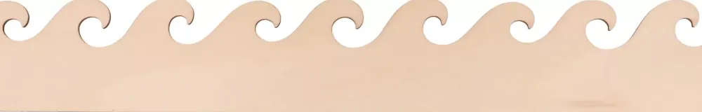Hot Set de 10 Siluetas de Madera Peces Maderas