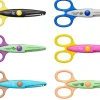Best Set de 6 Tijeras Decorativas Kidzors Herramientas De Corte