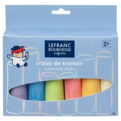Best Set de 6 tizas de colores Lefranc & Bourgeois Infantil