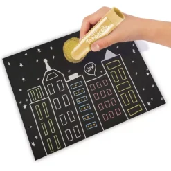 Discount Set de 6 témperas metálicas sólidas Temperello Pinturas Para Tela Y Seda