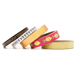 Clearance Set de 8 washi tapes Journal Studio Amy Tangerine AC Decoupage