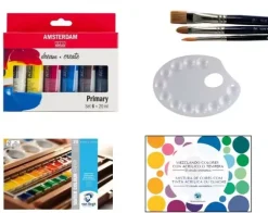 Sale Set de acrílico Mezclando los colores Pinturas Acrílicas