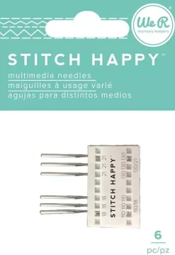 Outlet Set de agujas Stitch Happy We R Memory Keepers Telas, Sedas Y Fieltro|Herramientas Para Tela