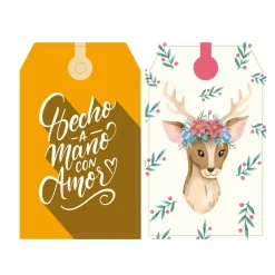 Discount Set de Etiquetas Español All You Need Is Christmas Navidad