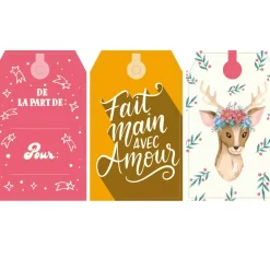 Outlet Set de Etiquetas Francés All You Need Is Christmas Navidad