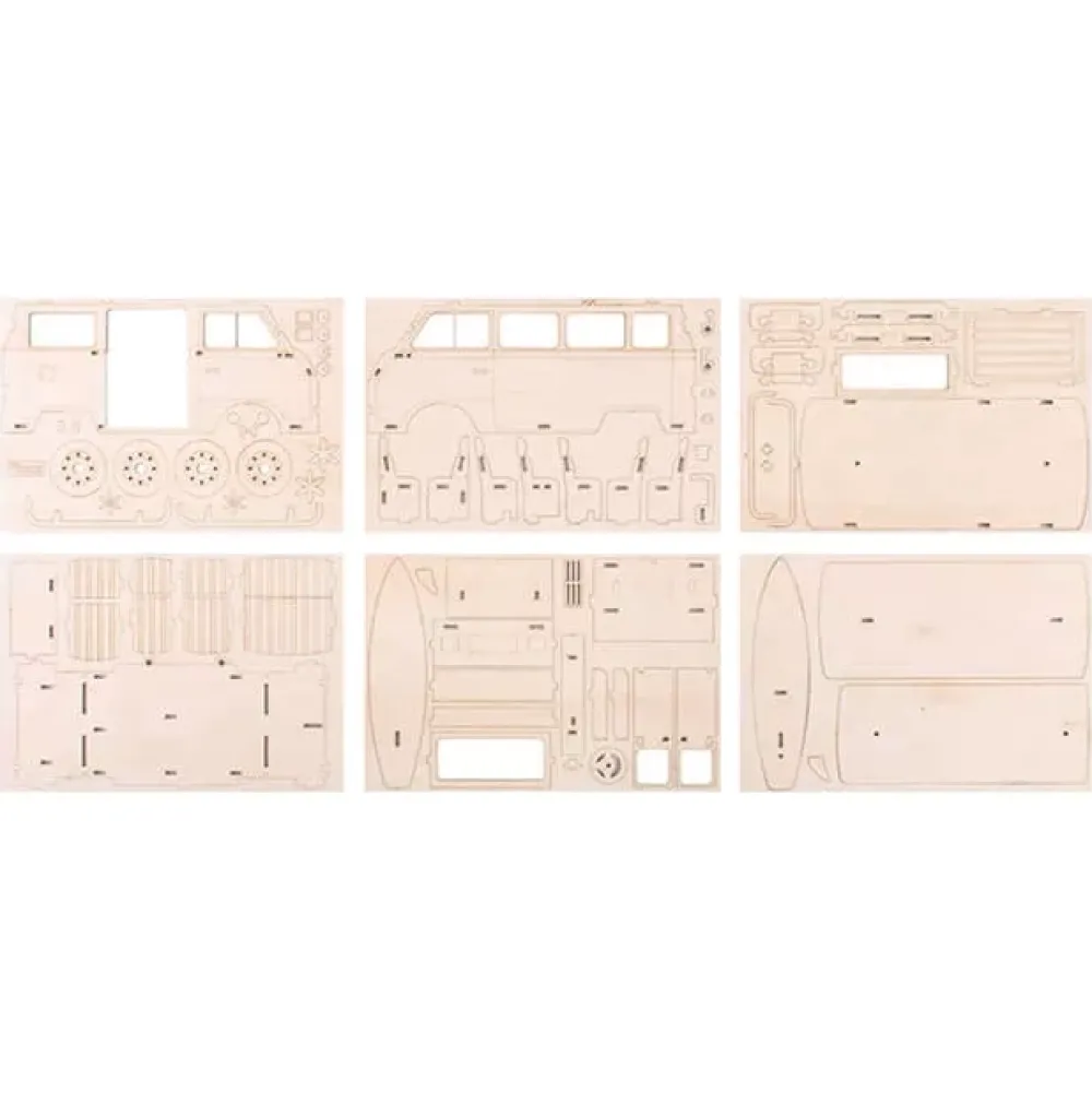 Clearance Set de madera 3D Autocaravana Maderas