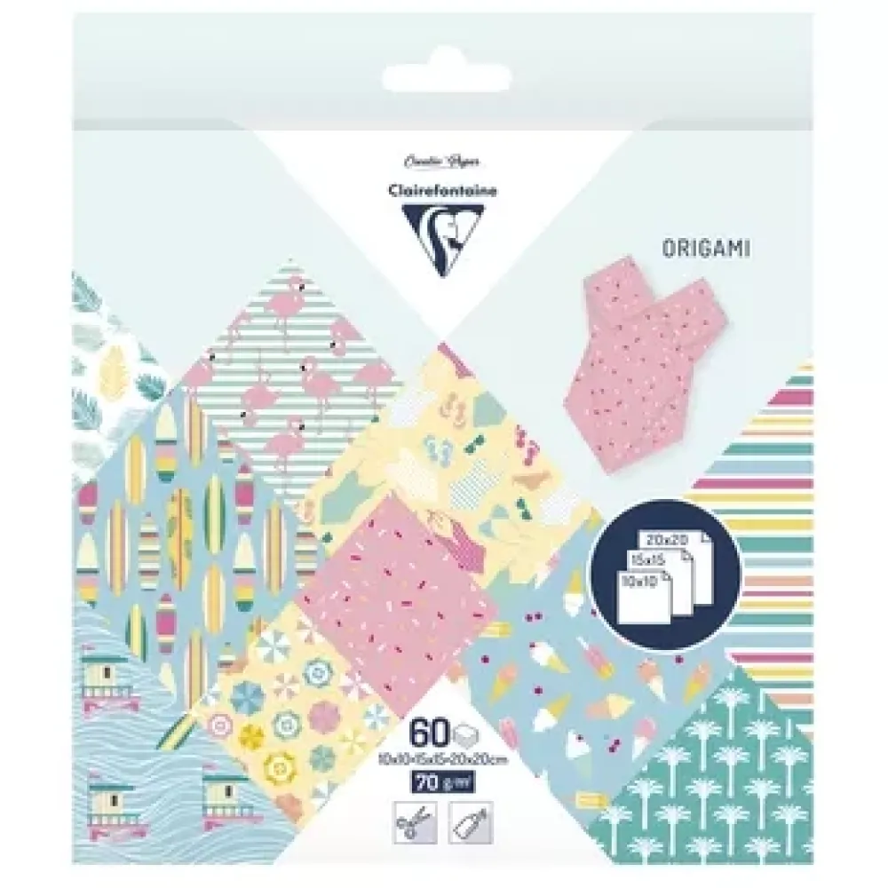 Outlet Set de Papel para Origami California Dream Niños Niños Y Regalos