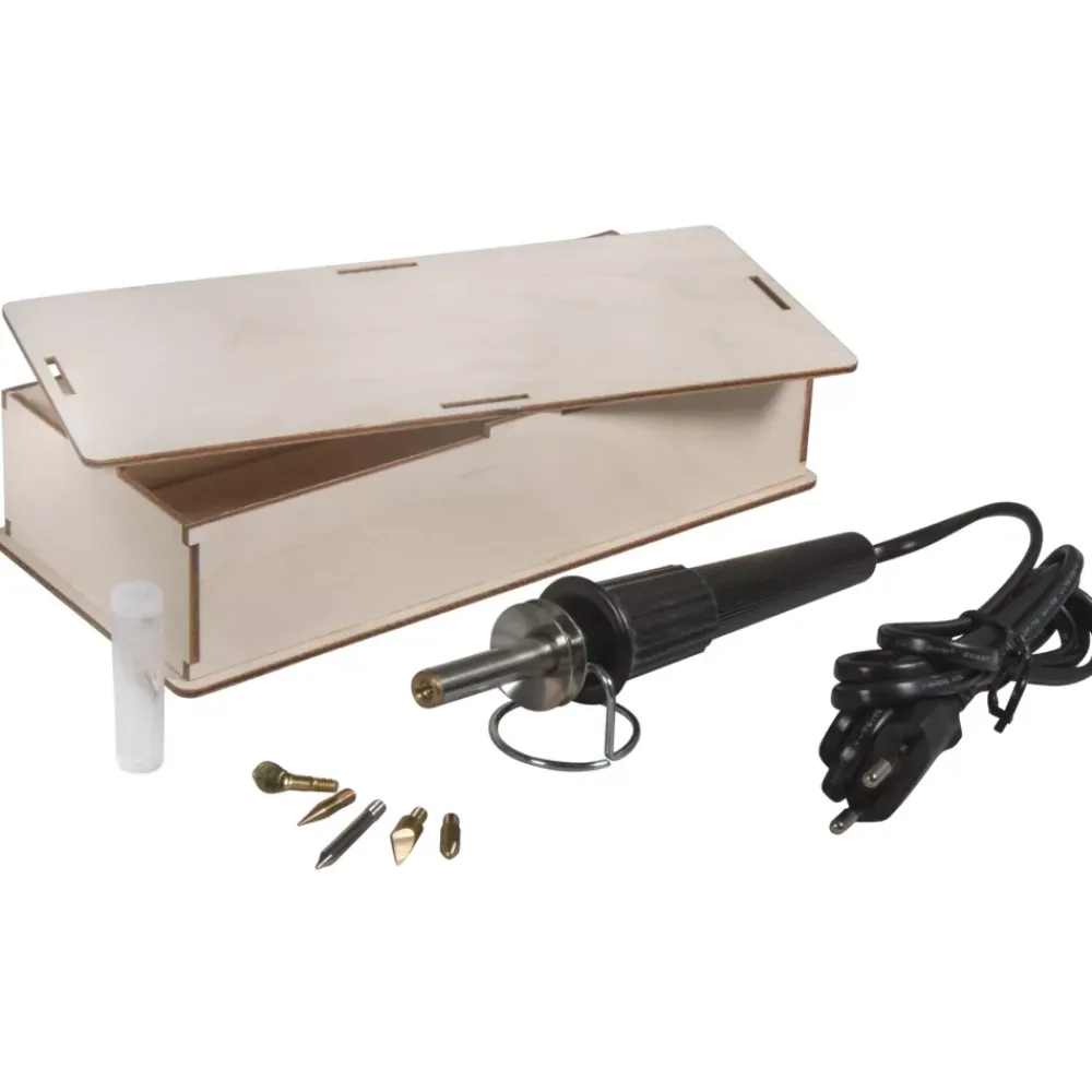 Online Set de Pirograbado Herramientas Para Madera