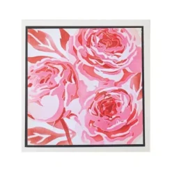 Hot Set de Plantillas de Stencil Peony 15x15cm Plantillas