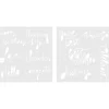 Discount Set de Plantillas Foil Quill Sentimientos We R Memory Keepers 17x17cm Plantillas