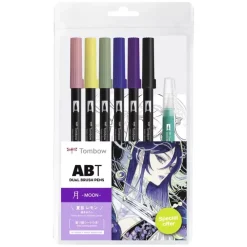 Best Set de rotuladores Dual Brush Manga Moon Rotuladores