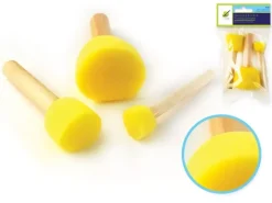Discount Set de tres mini esponjas para entintar Goma Eva Fofuchas