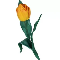 Discount Set Foamy Goma EVA termoformada tulipán amarillo y verde Goma Eva Fofuchas