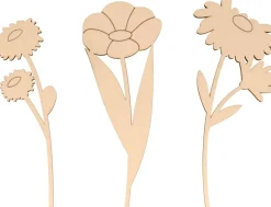 Best Set Maceta y Flores de Madera Life is Simple Maderas