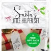 Online Set Santa s Little Helper Etiquetas Navidad