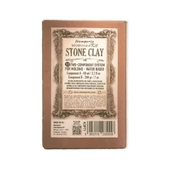 Outlet Set Stone Clay 80ml + 200g Pastas Moldeables