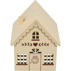 Sale Silueta de Madera Casa Corazón Home for Christmas Navidad