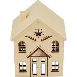 Sale Silueta de Madera Casa Home for Christmas Navidad