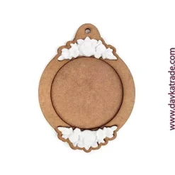 Online Silueta DM Bola de Navidad redonda con resina Dayka Navidad