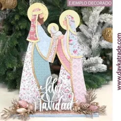 Clearance Silueta DM Nacimiento con peana Dayka Navidad