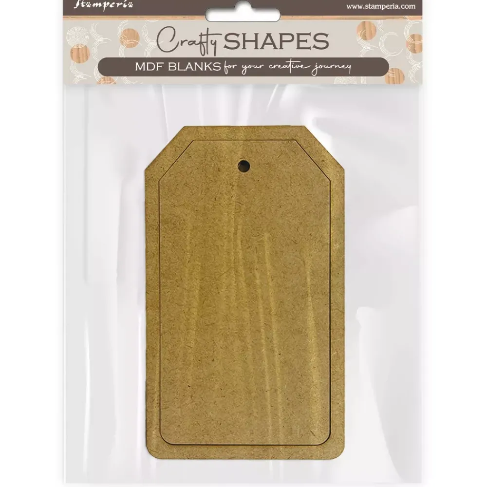 New Silueta MDF Crafty Shapes Etiqueta rectangular All You Need For Christmas Navidad