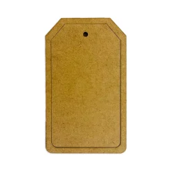 New Silueta MDF Crafty Shapes Etiqueta rectangular All You Need For Christmas Navidad
