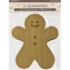 Silueta MDF Crafty Shapes Gingerbread Romantic Candy Christmas Navidad