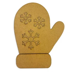 Online Silueta MDF Crafty Shapes Guante All You Need For Christmas  Navidad
