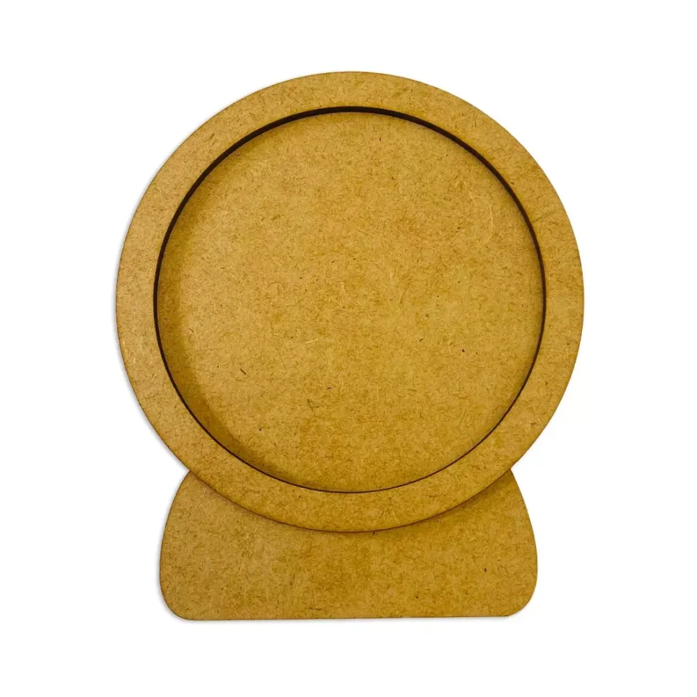 Discount Silueta MDF Crafty Shapes Bola de nieve All You Need For Christmas Navidad