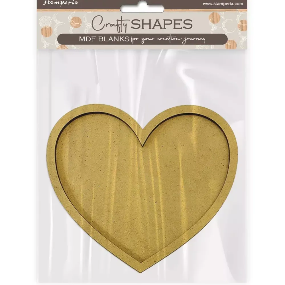 Clearance Silueta MDF Crafty Shapes Corazón All You Need For Christmas Navidad