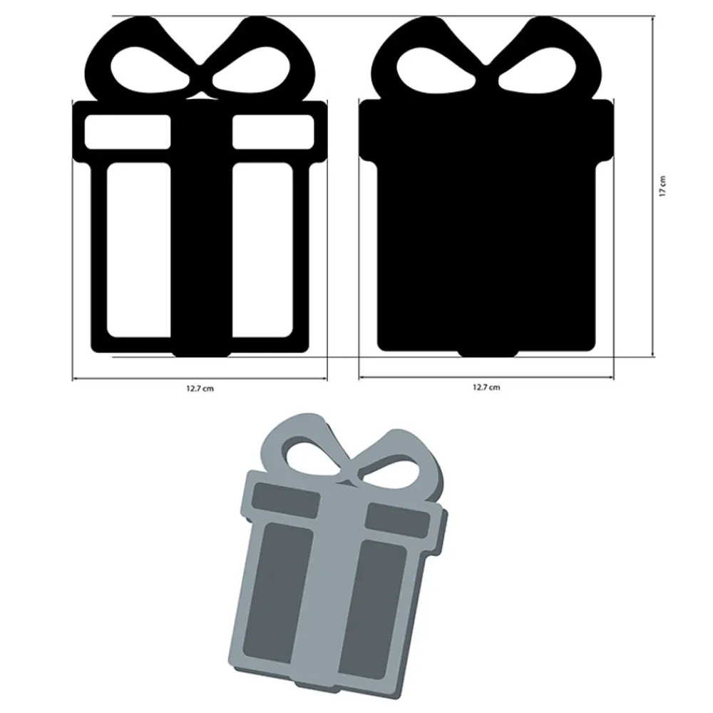 Online Silueta MDF Crafty Shapes Regalo Romantic Candy Christmas Navidad