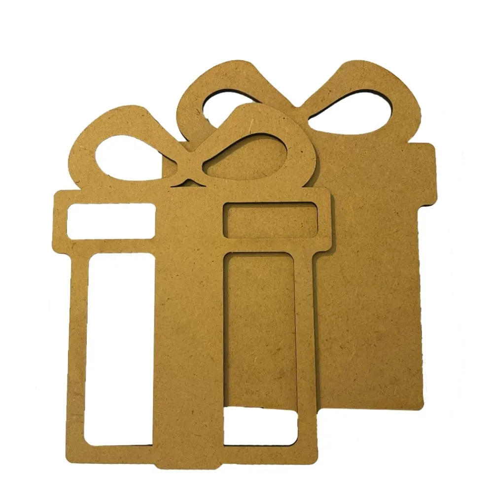 Online Silueta MDF Crafty Shapes Regalo Romantic Candy Christmas Navidad