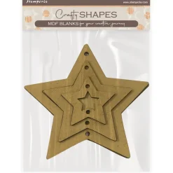 Hot Silueta MDF Crafty Shapes Estrellas The Owl's House Navidad