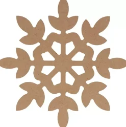 Discount Siluetas en DM Copo de Nieve Navidad