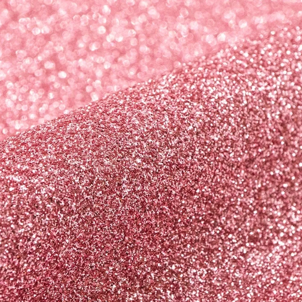 Hot Vinilo Termotransferible Glitter Rose Gold 30x50cm Silhouette