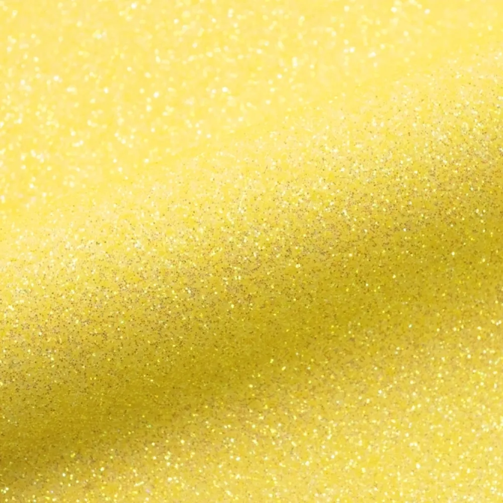 Vinilo Termotransferible Glitter Lemon Sugar 30x50cm Silhouette