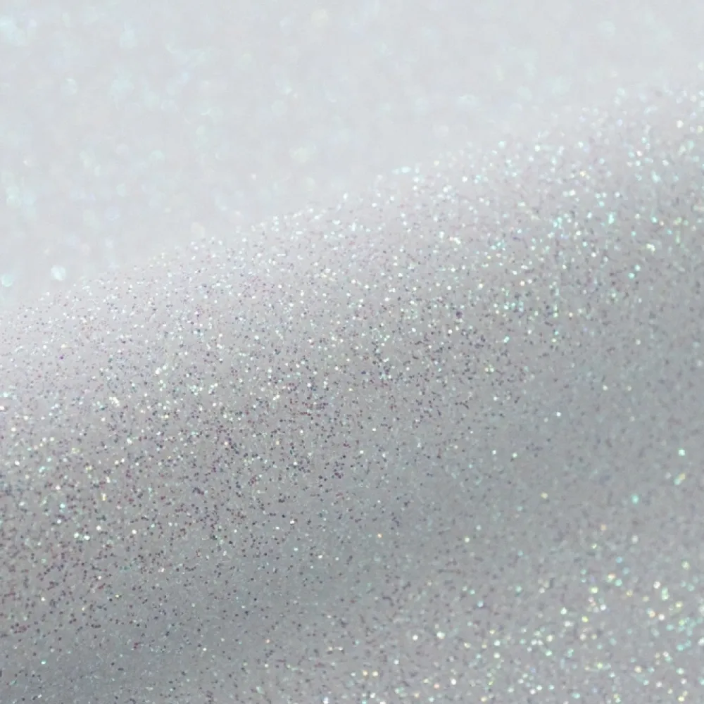 Sale Vinilo Termotransferible Glitter Rainbow White 30x50cm Silhouette