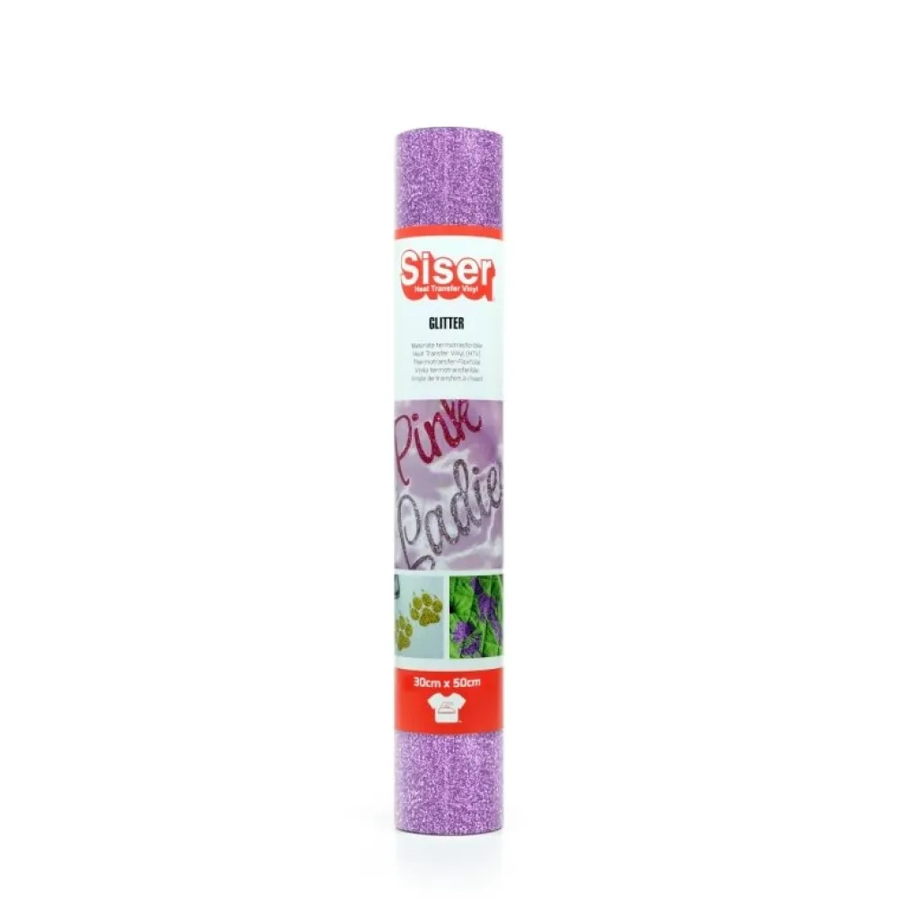 Online Vinilo Termotransferible Glitter Lavender 30x50cm Silhouette