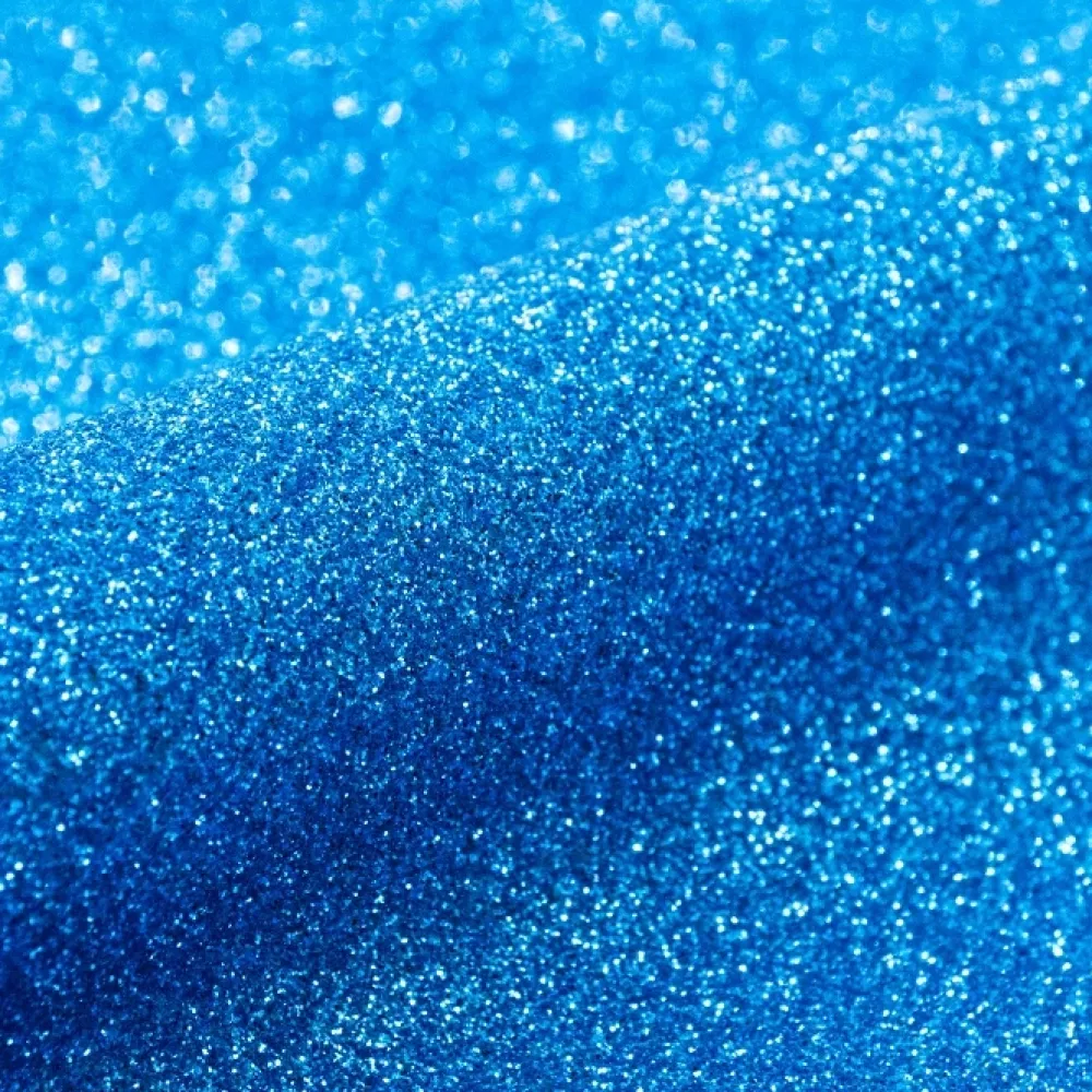 Clearance Vinilo Termotransferible Glitter Aqua 30x50cm Silhouette