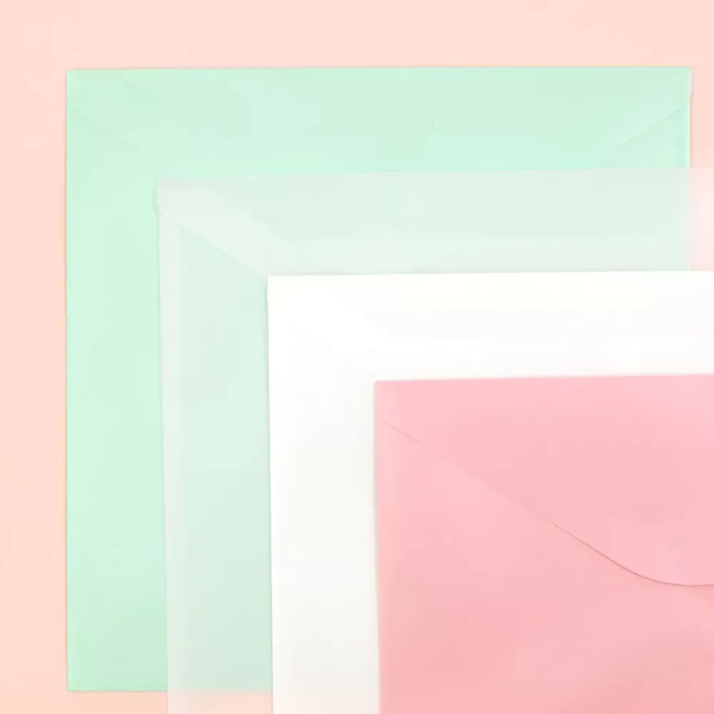 Online Sobre para Papeles Rosa con Velcro 30x30cm Organización