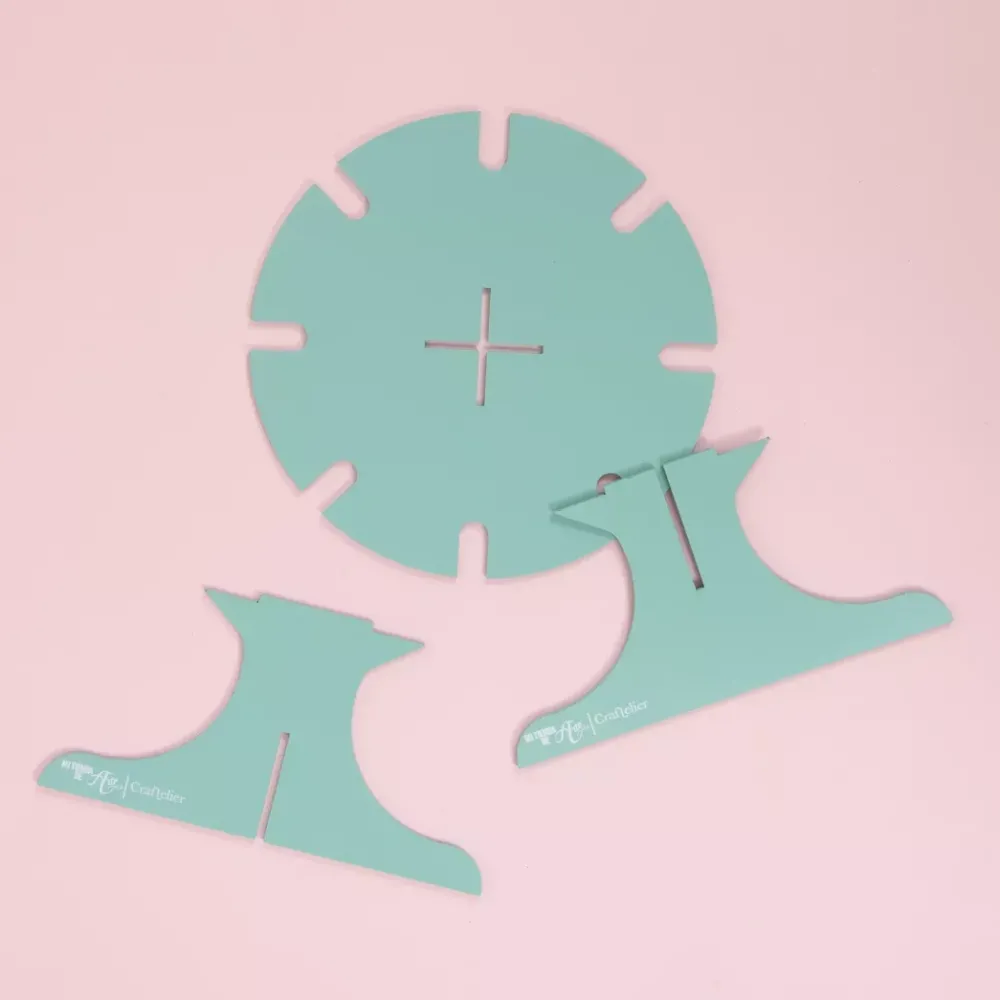 Outlet Soporte Para Aplicadores de Tinta Turquesa Organización