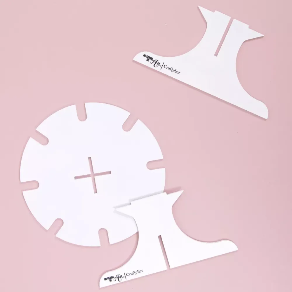 Clearance Soporte Para Aplicadores de Tinta Blanco Organización