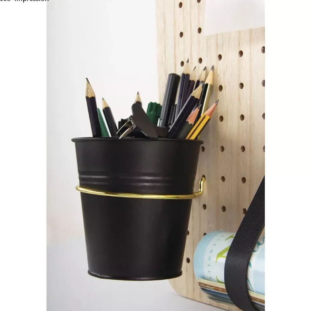 Soporte redondo grande para Pegboard Pin and Peg Organización