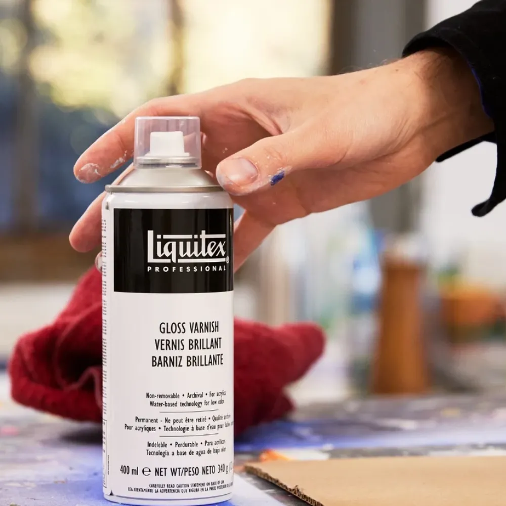 Spray aerosol barniz acrílico profesional 400ml Barnices