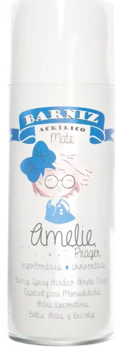 Hot Spray Aerosol Barniz acrílico Mate Amelie Prager Barnices
