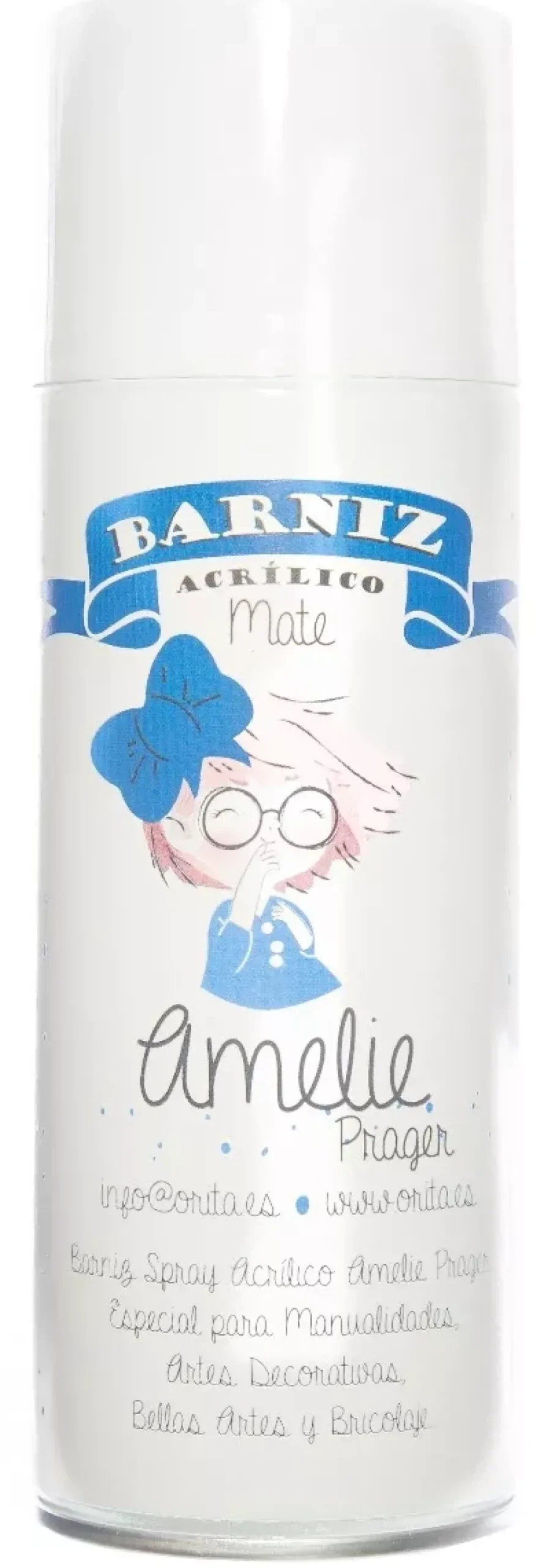 Hot Spray Aerosol Barniz acrílico Mate Amelie Prager Barnices