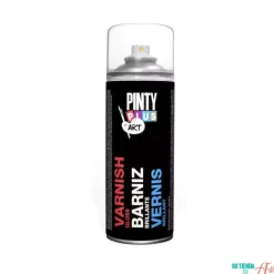 New Spray Aerosol Barniz brillante para manualidades Pinty Plus Barnices