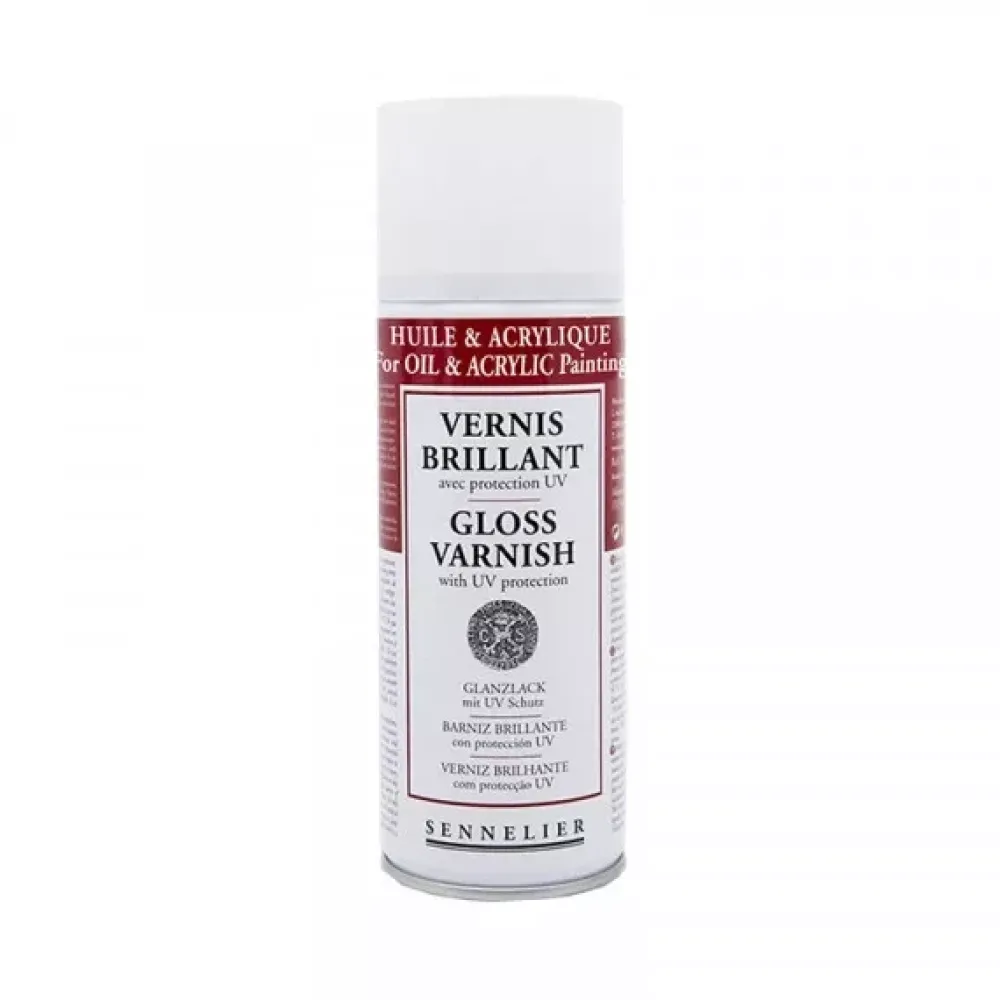 Online Spray Aerosol Barniz brillante con protección UV 400ml Barnices