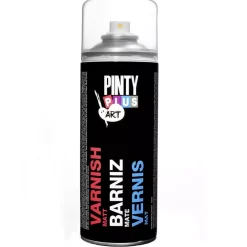 New Spray Aerosol Barniz mate para manualidades Pinty Plus Barnices